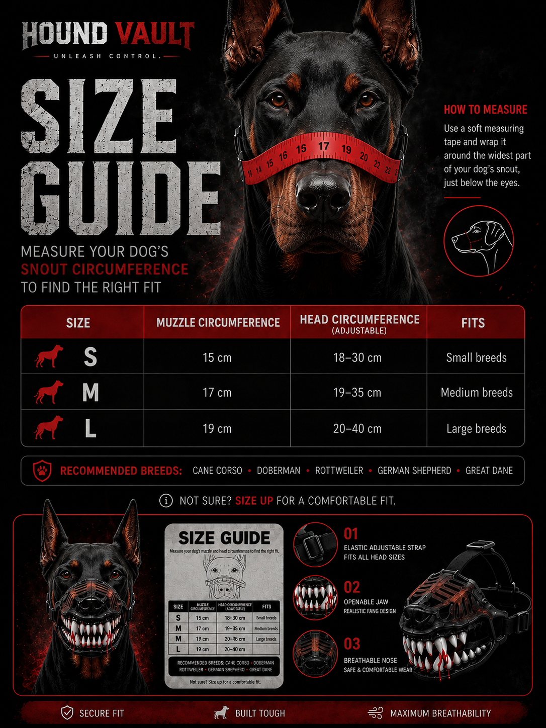 Dreadjaw™ Muzzle
